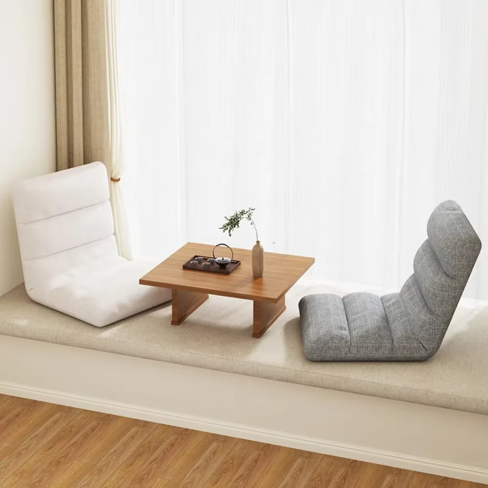 Folding Tatami Seat Small Soft Multifunctional Lazy Backrest Chair Household Single Strong Load-Bearing Capacity on the Bed Sofa