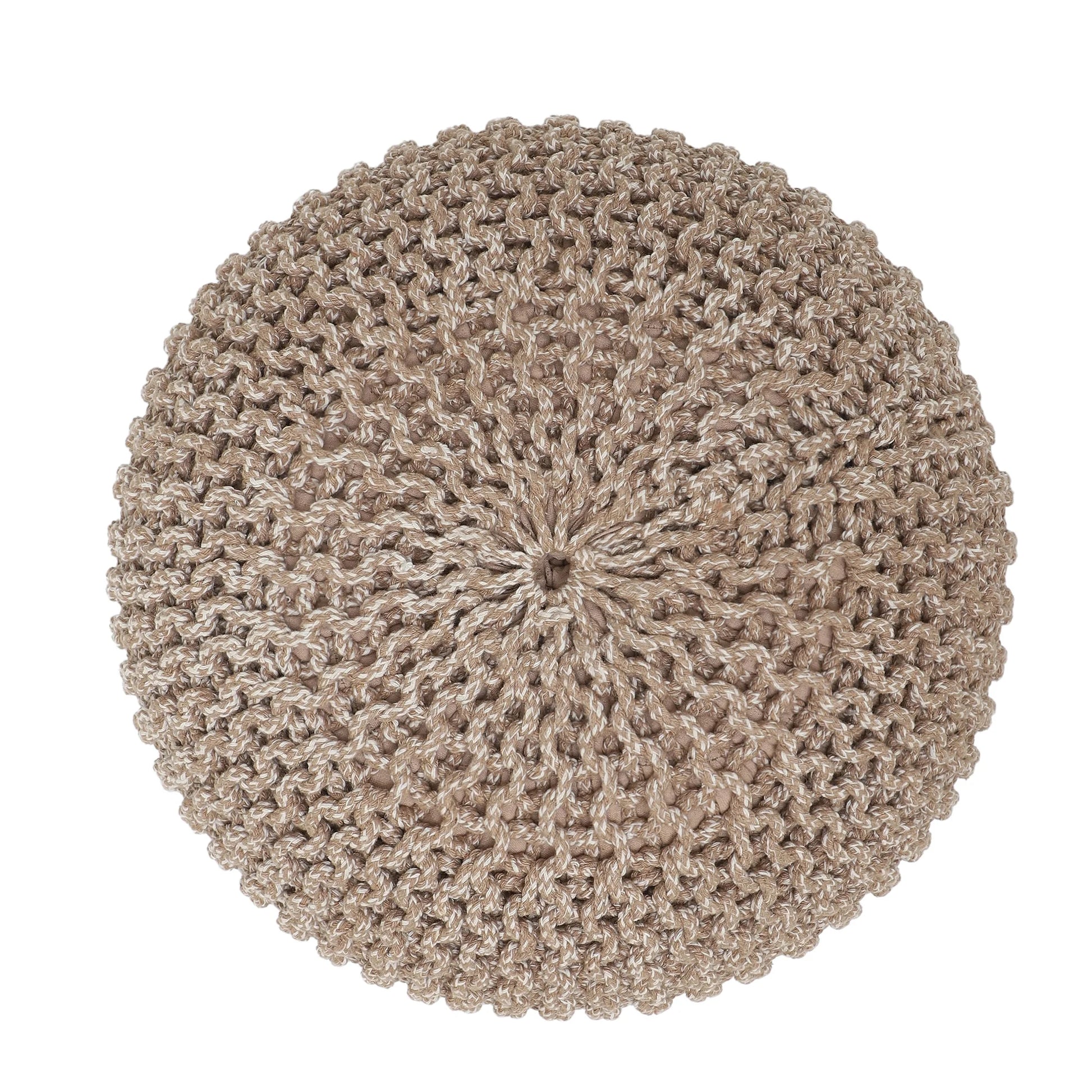 round Pouf Ottoman 